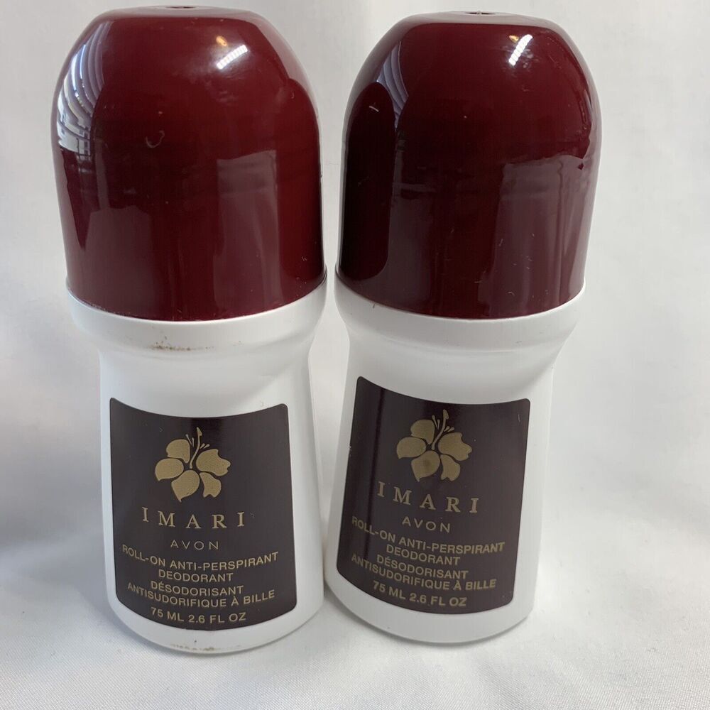 Avon Imari Roll-On Anti-Perspirant Deodorant 2.6 Fl OZ Lot of 2